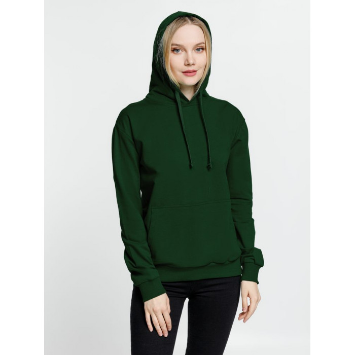 Худи Kirenga 2.0, темно-зеленое, размер 4XL