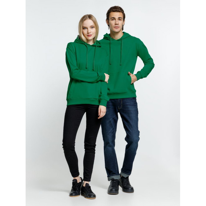 Худи Kirenga 2.0, зеленое, размер 4XL