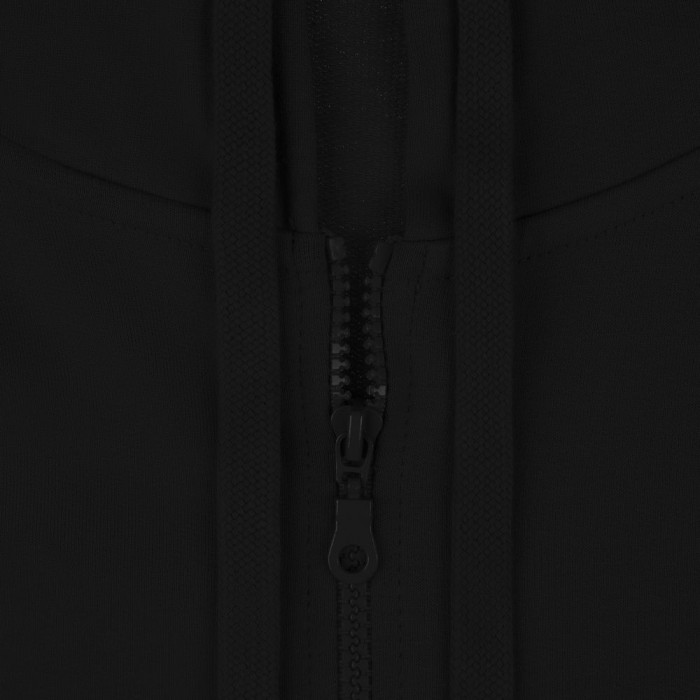 Толстовка на молнии с капюшоном Siverga 2.0, черная, размер 5XL