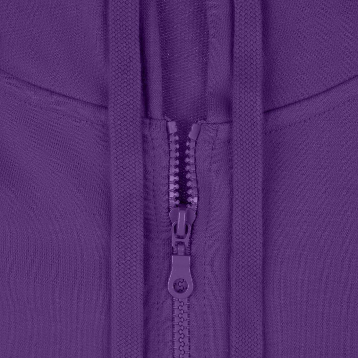 Толстовка на молнии с капюшоном Siverga 2.0, фиолетовая, размер 4XL