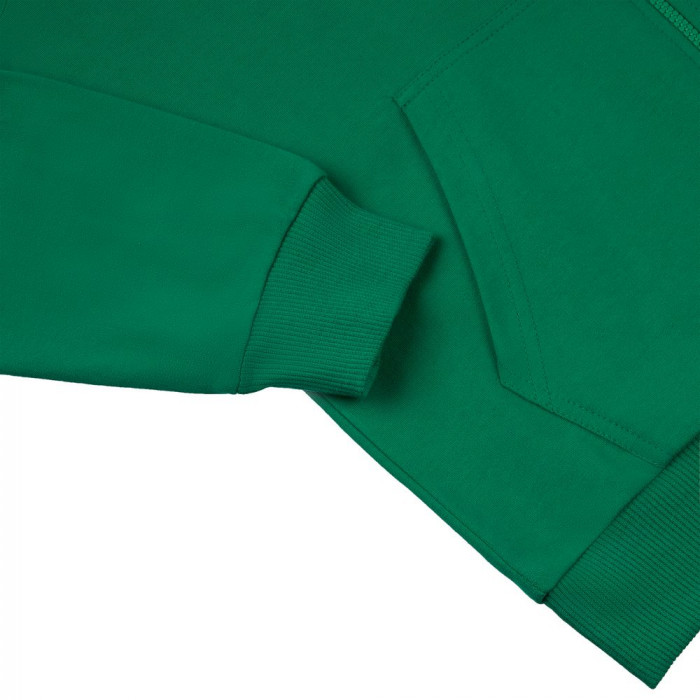 Толстовка на молнии с капюшоном Siverga 2.0, зеленая, размер 4XL