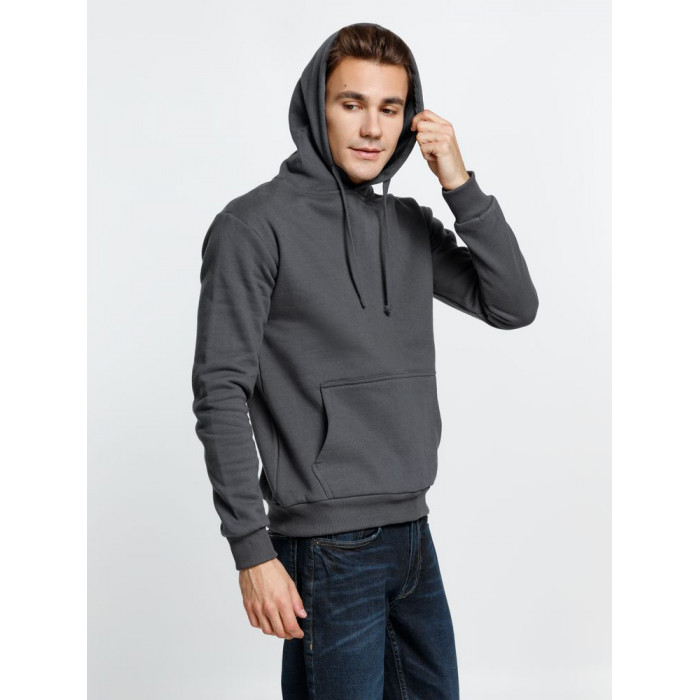 Худи Kirenga Heavy 2.0, темно-серое (графит), размер XS
