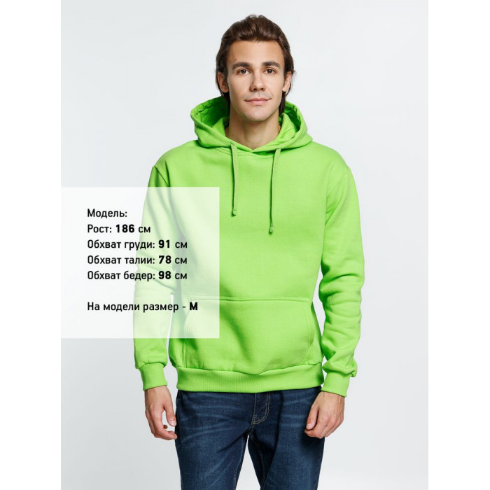 Худи Kirenga Heavy 2.0, зеленое яблоко, размер 4XL