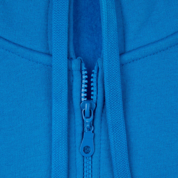 Толстовка на молнии с капюшоном Siverga Heavy 2.0, бирюзовая, размер 4XL