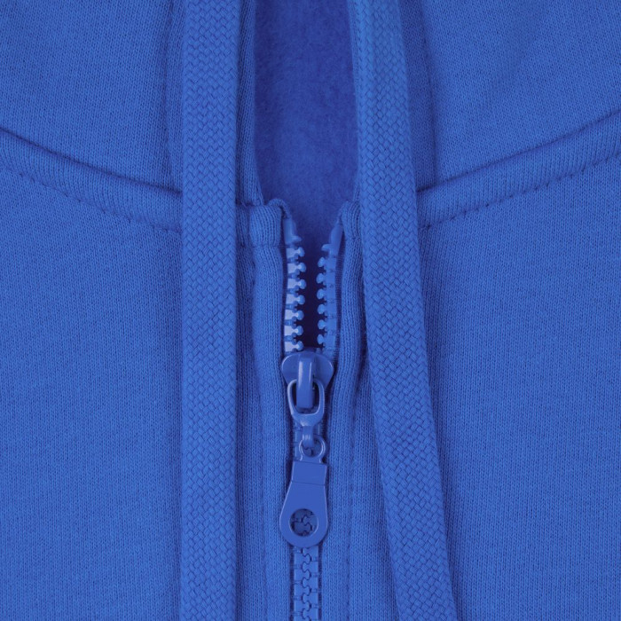 Толстовка на молнии с капюшоном Siverga Heavy 2.0, ярко-синяя, размер 5XL
