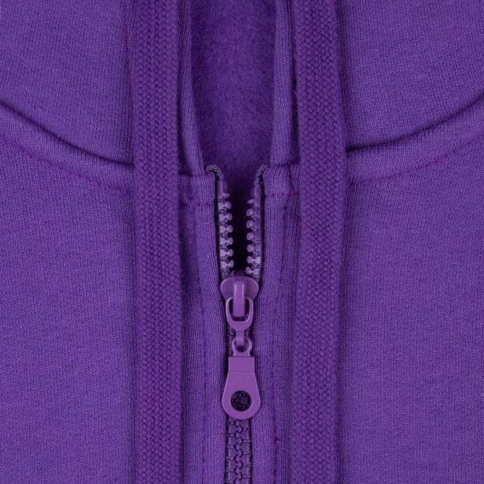 Толстовка на молнии с капюшоном Siverga Heavy 2.0, фиолетовая, размер 4XL