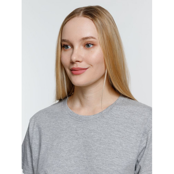 Футболка унисекс Ankara, серый меланж, размер XXL