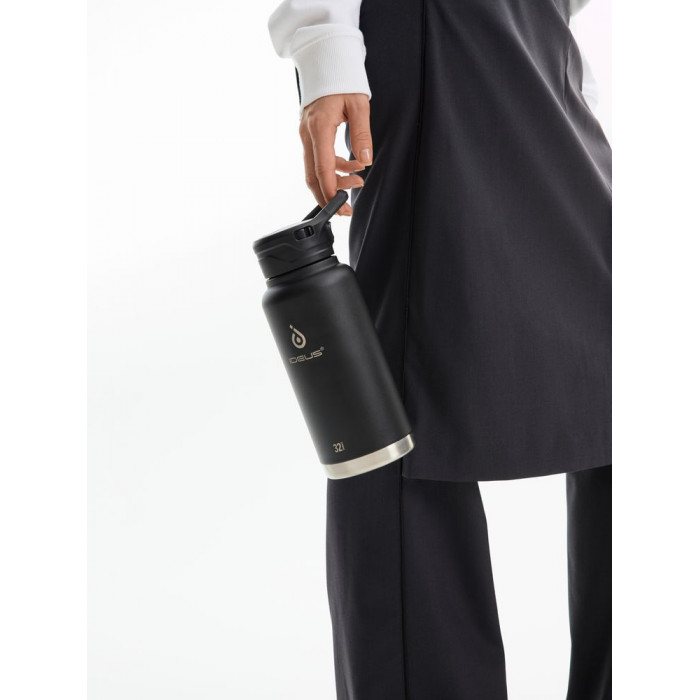 Термобутылка Fujisan XL 2.0, черная