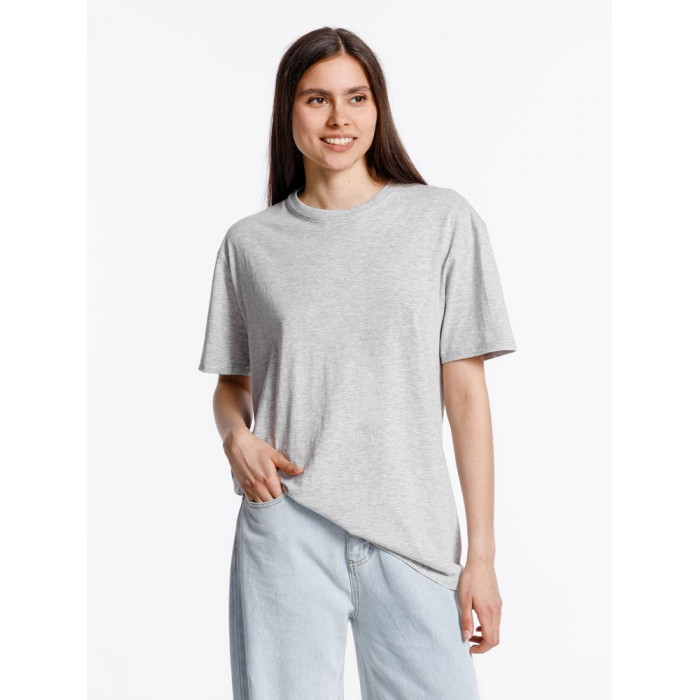 Футболка унисекс Streetwise, серый меланж, размер XL