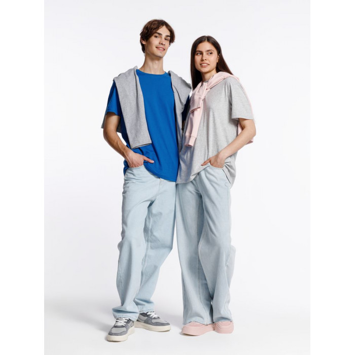 Футболка унисекс Streetwise, серый меланж, размер XL