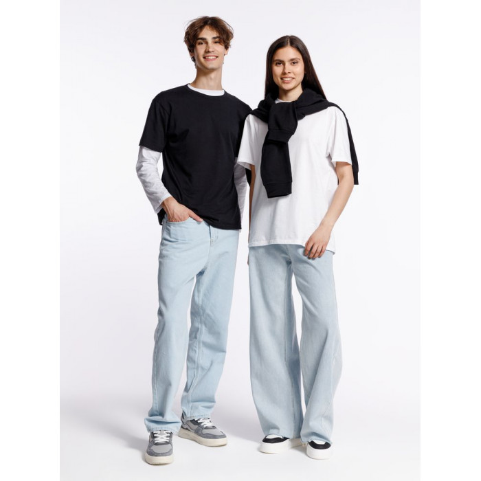 Футболка унисекс Streetwise, черная, размер XXL