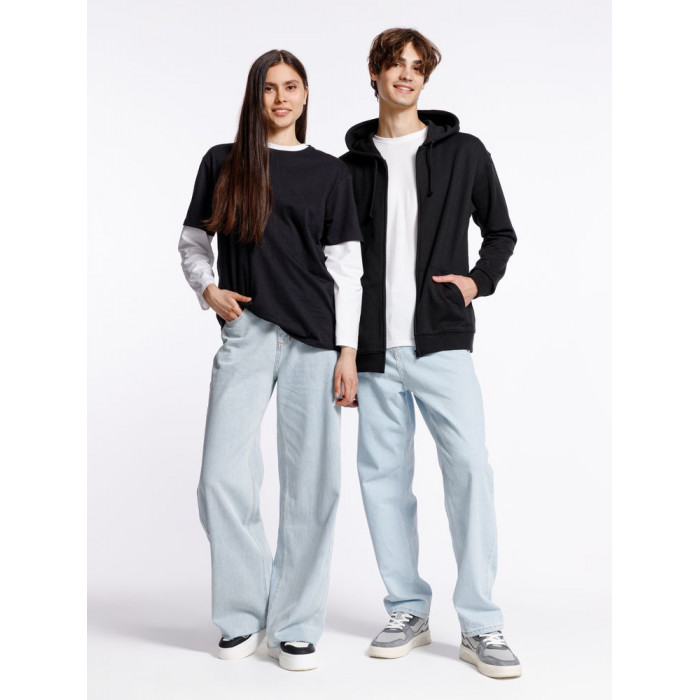 Футболка унисекс Streetwise, черная, размер XXL