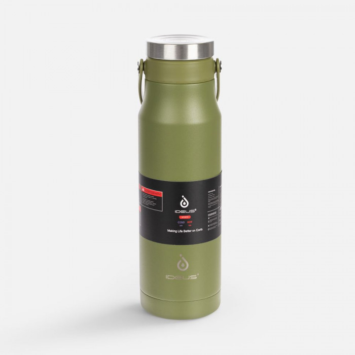 Термобутылка Tateyama, зеленая