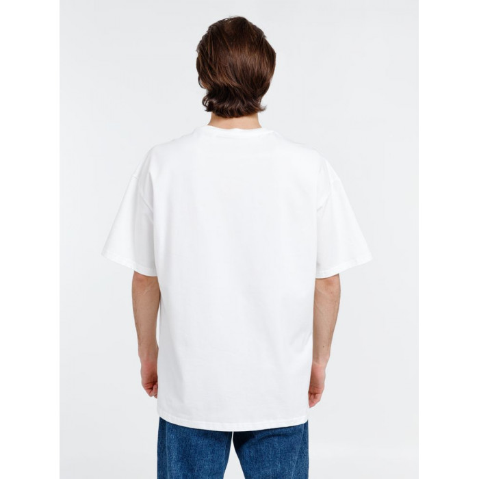 Футболка оверсайз унисекс Big Haul, молочно-белая, размер XL