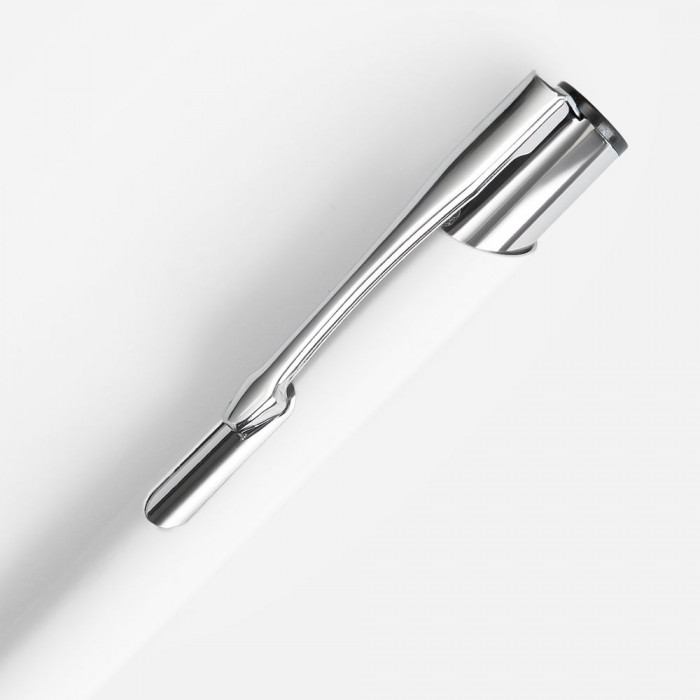 Ручка шариковая Keskus Soft Touch, белая