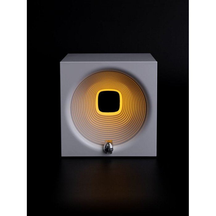 Bluetooth-колонка с подсветкой Volumetric, белая