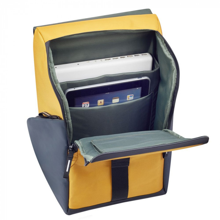 Рюкзак для ноутбука Securflap, желтый Рюкзак для ноутбука Securflap, желтый