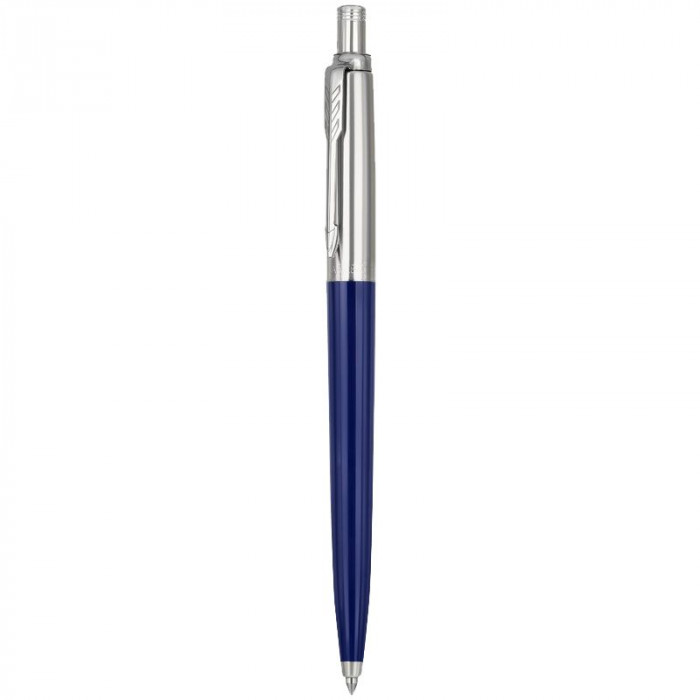 Ручка шариковая Parker Jotter Originals Navy Blue Chrome CT, темно-синяя