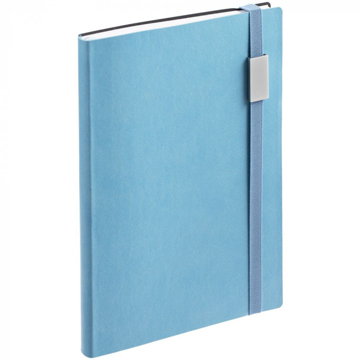 Ежедневник Vivian Metal, недатированный, голубой