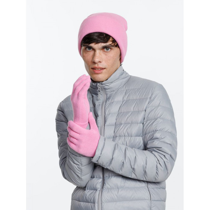 Перчатки Urban Flow, пыльно-розовые, размер L/XL