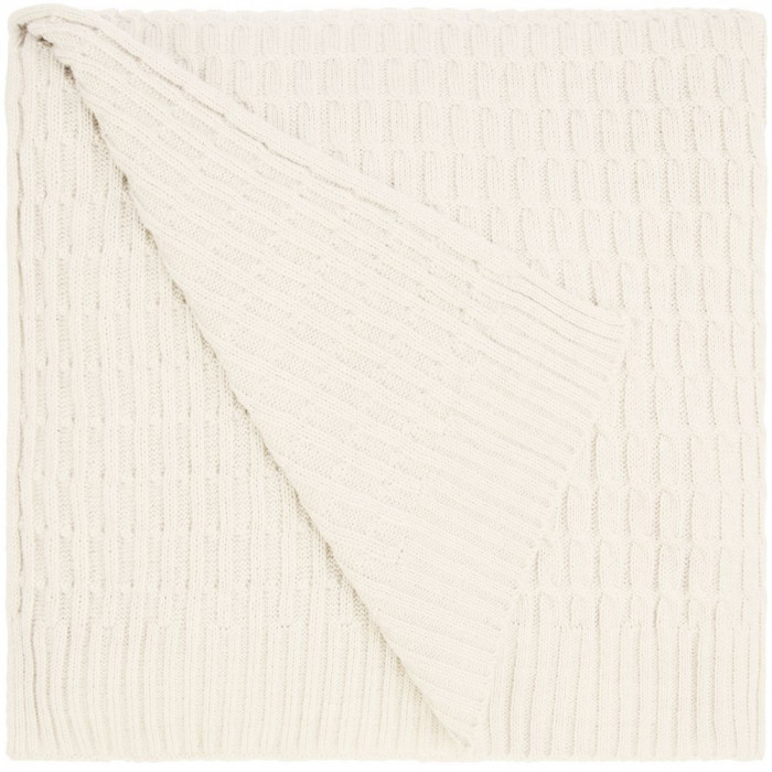 Плед Slumberland, белый (молочный)