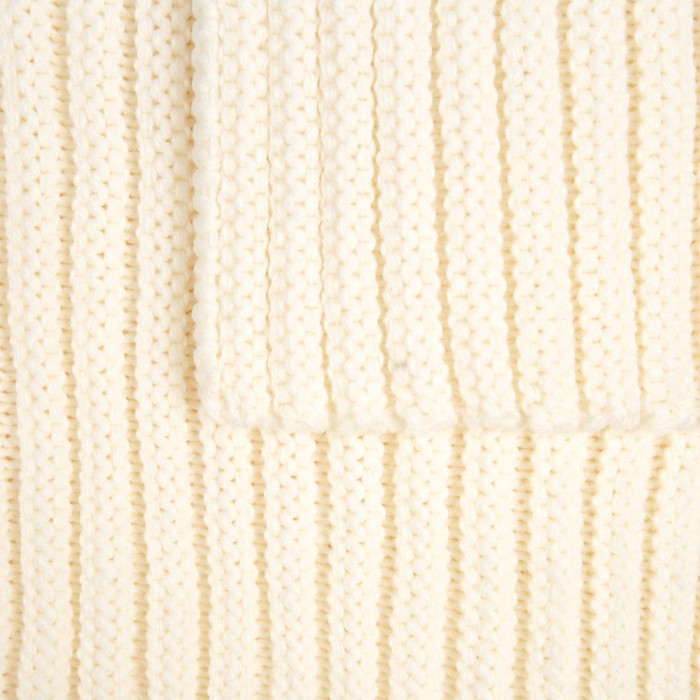 Плед Quill, белый (молочный)