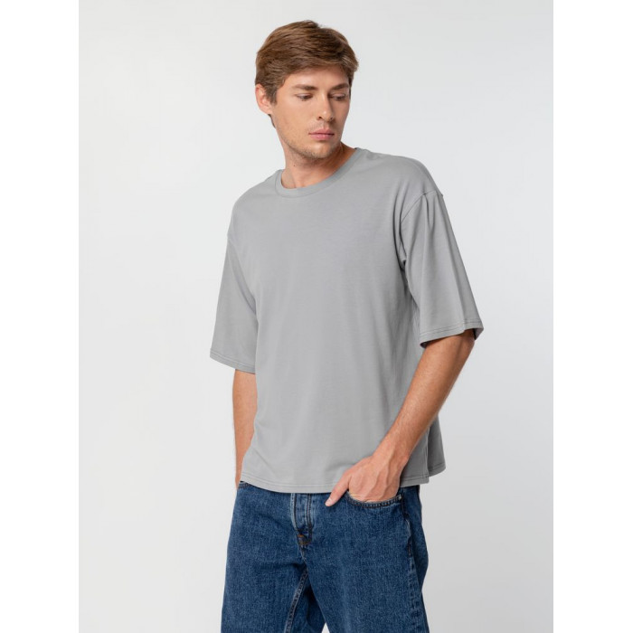 Футболка унисекс оверсайз Street Vibes, серая, размер XL/XXL