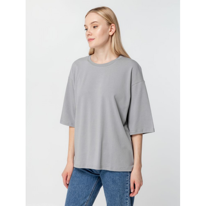 Футболка унисекс оверсайз Street Vibes, серая, размер XL/XXL