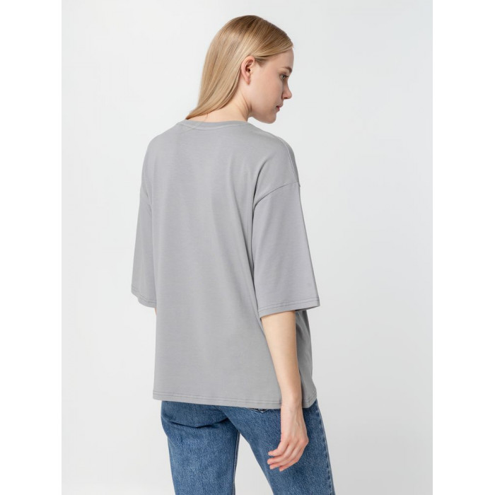 Футболка унисекс оверсайз Street Vibes, серая, размер XL/XXL