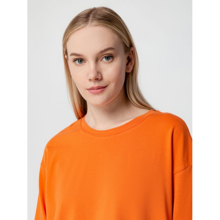 Футболка унисекс оверсайз Street Vibes, оранжевая, размер XL/XXL