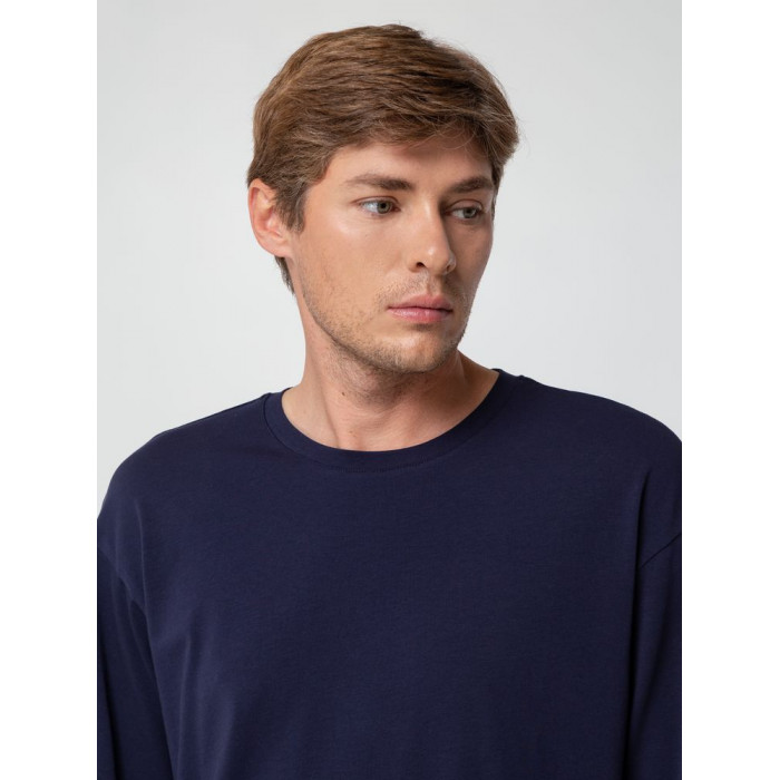 Футболка унисекс оверсайз Street Vibes, темно-синяя, размер XL/XXL