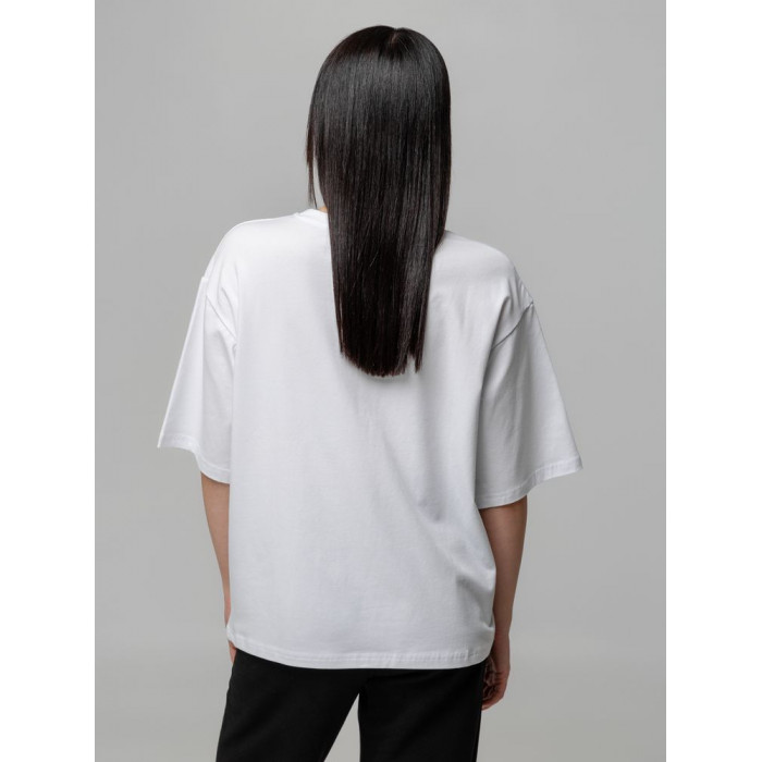 Футболка унисекс оверсайз Street Vibes, молочно-белая, размер XL/XXL