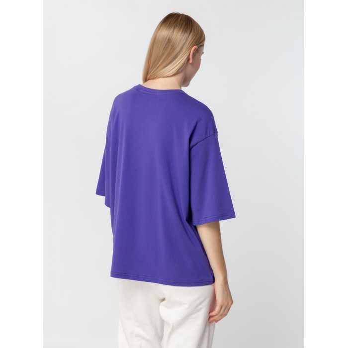 Футболка унисекс оверсайз Street Vibes, фиолетовая, размер XL/XXL