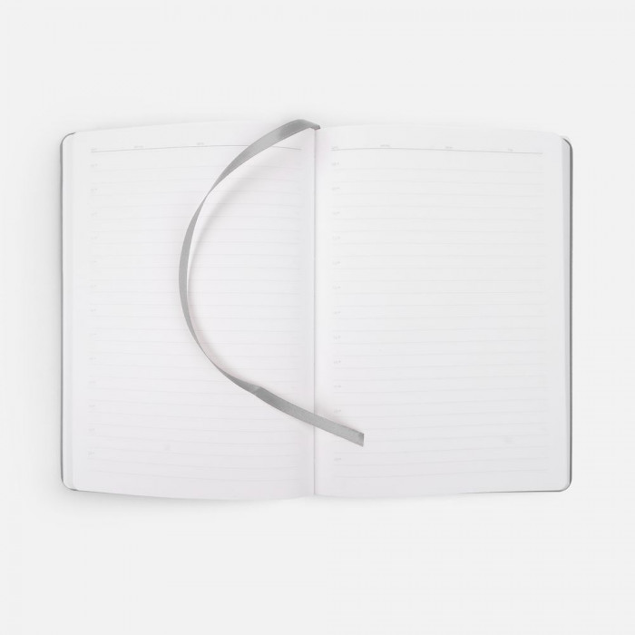 Ежедневник Tact, недатированный, серый