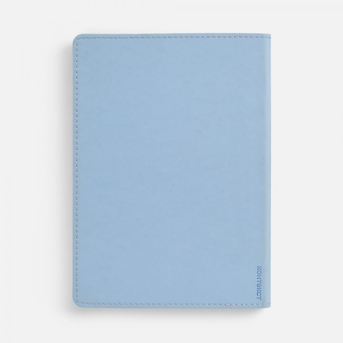 Ежедневник Tact, недатированный, голубой