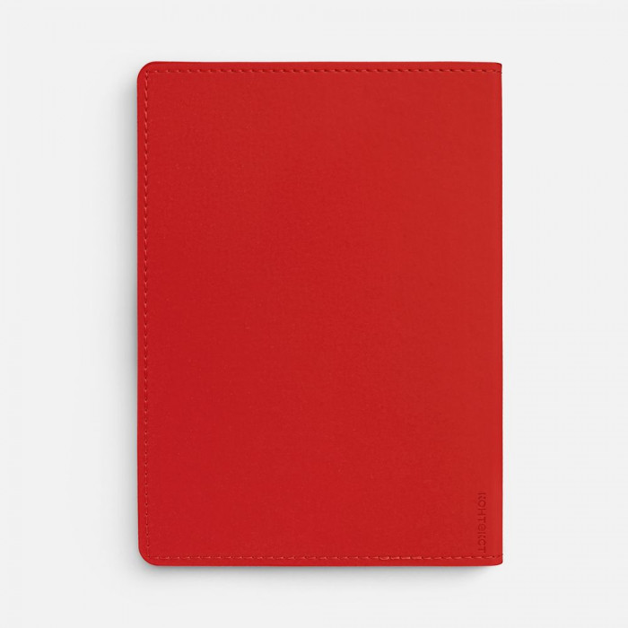 Ежедневник Tact, недатированный, красный