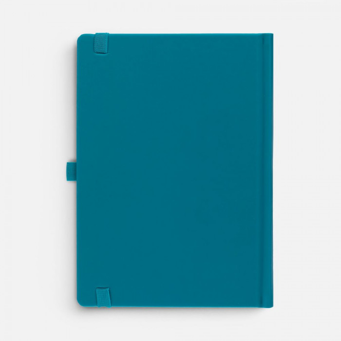 Ежедневник Favor Metal, недатированный, бирюзовый