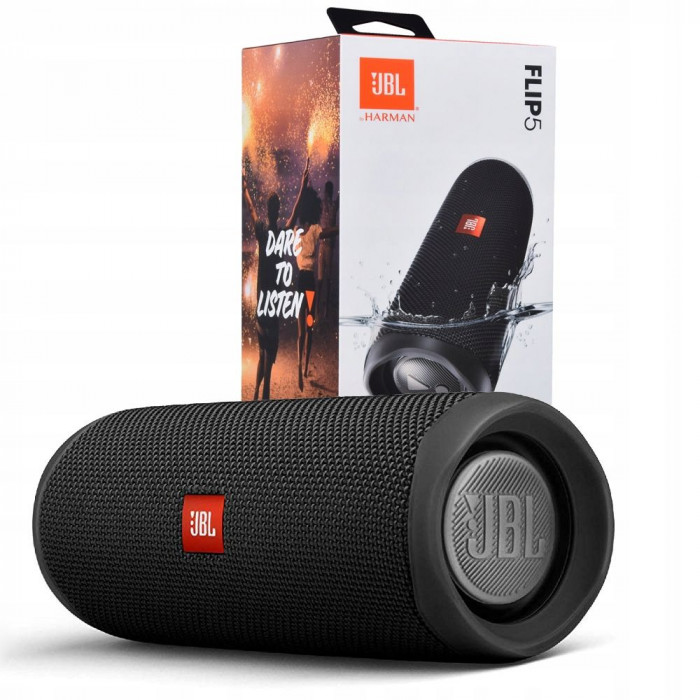 Беспроводная колонка JBL Flip 5, черная