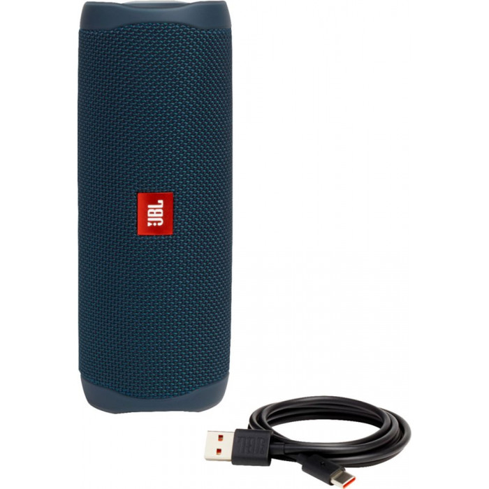 Беспроводная колонка JBL Flip 5, синяя