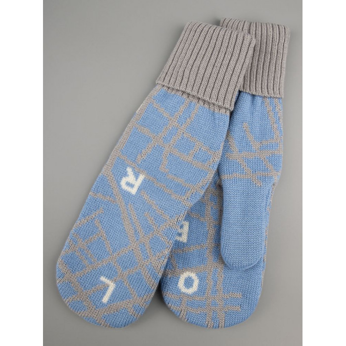 Варежки Joyful на заказ, полушерсть