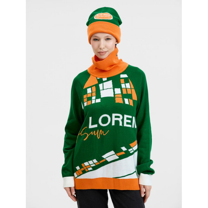 Джемпер на заказ Tricksy Net Reglan, акрил