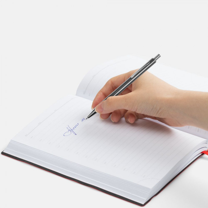 Ручка шариковая Mastermind, серая