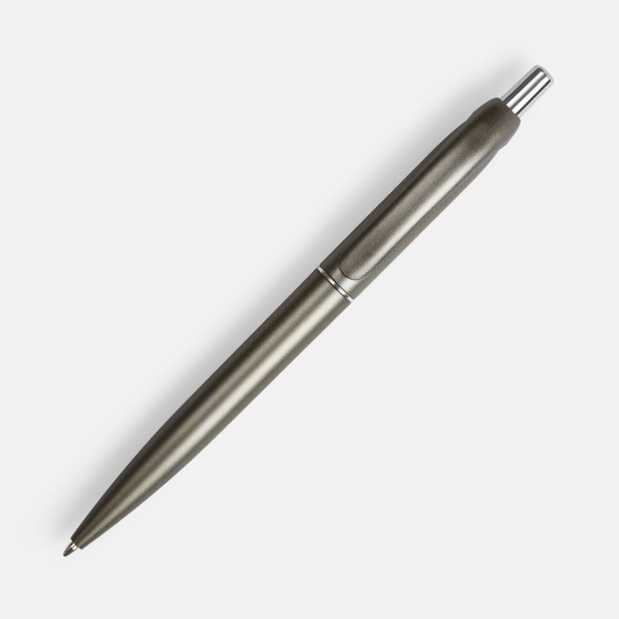 Ручка шариковая Bright Spark, серый металлик