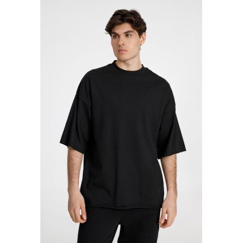 Футболка оверсайз унисекс T9, черная