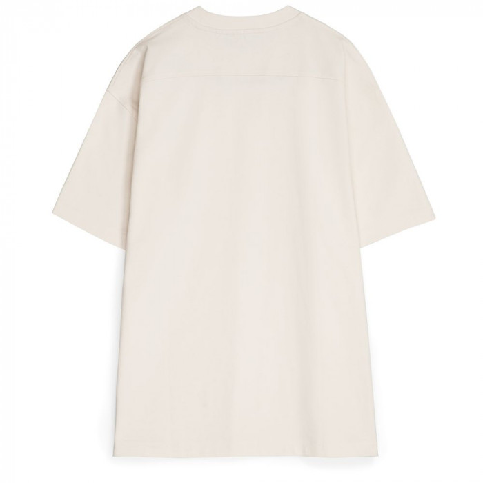 Футболка оверсайз унисекс Sideline, молочно-белая