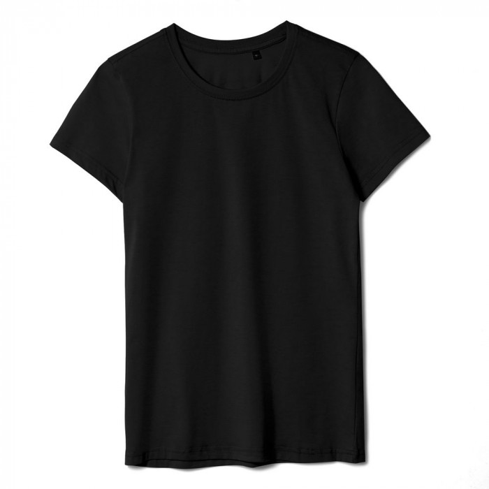 Футболка женская T-bolka Lady, черная, размер 3XL