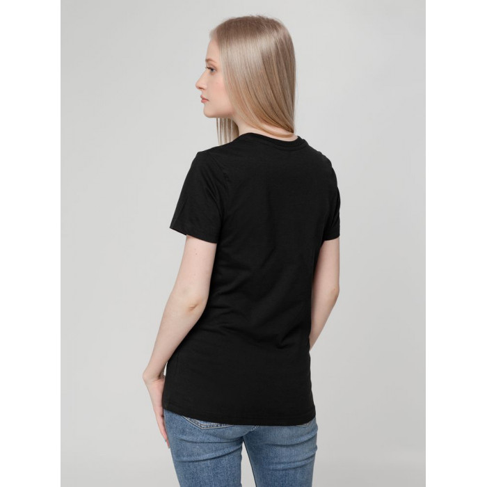 Футболка женская T-bolka Lady, черная, размер 3XL