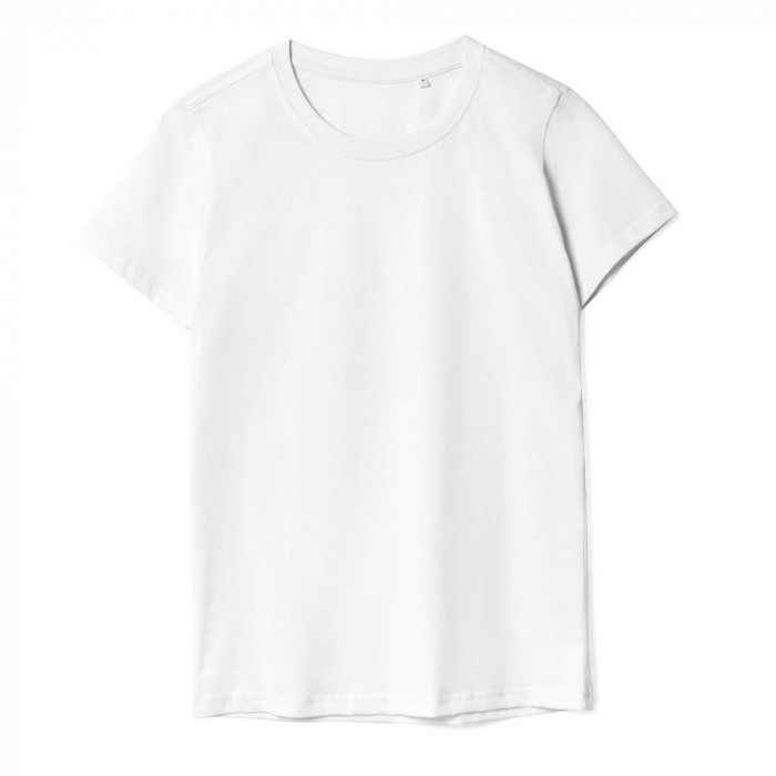 Футболка женская T-bolka Lady, белая (теплый оттенок), размер XXL