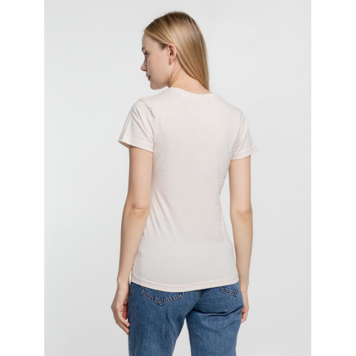 Футболка женская T-bolka Lady, молочно-белая, размер 3XL