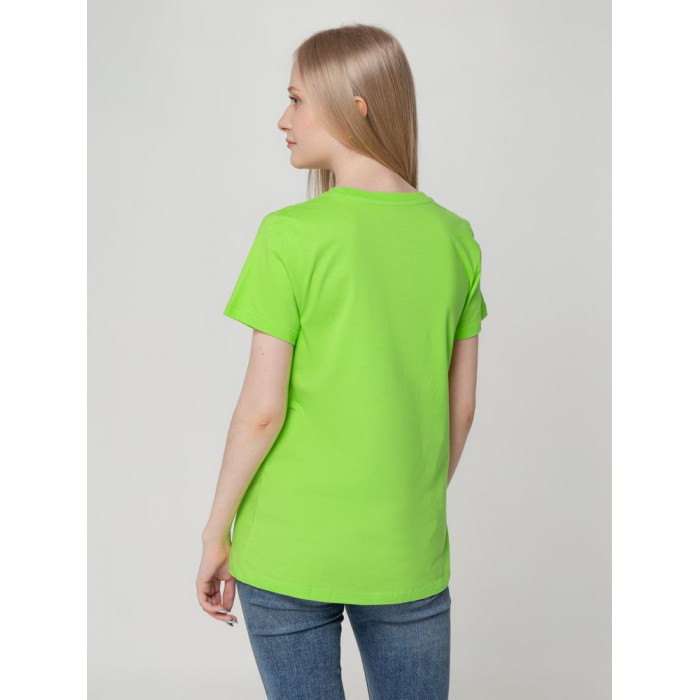 Футболка женская T-bolka Lady зеленое яблоко, размер XL
